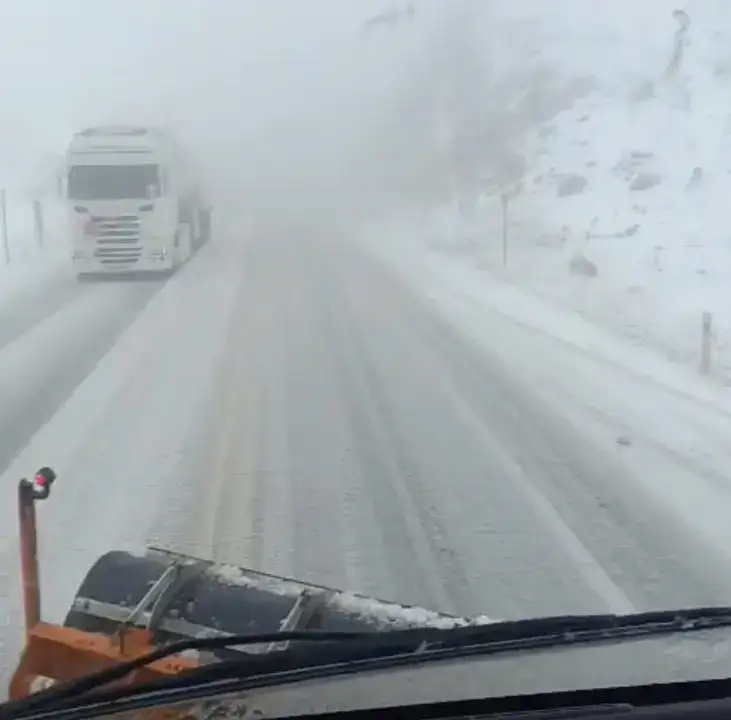 Akseki-Seydişehir Yolunda Görüş Mesafesi Düştü 2